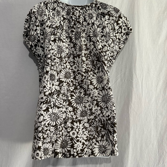 Kim Rogers Button up Floral Blouse, size XL - Picture 2 of 3